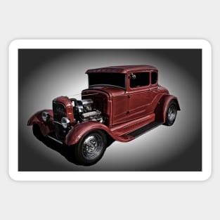 1930 Ford Model A Hot Rod Sticker